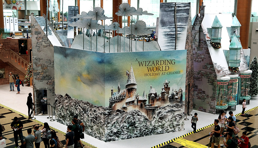 Wizarding World at Changi Airport